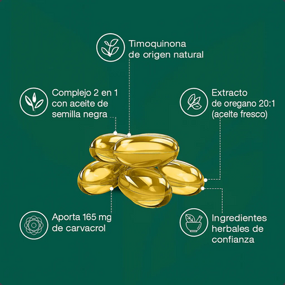 Aceite de Orégano con Semilla Negra